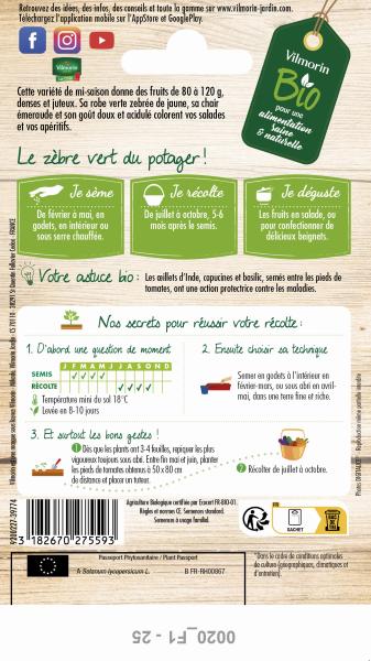 Potagères - Tomate Green Zebra - BIO - MEDIA_PACKAGING_VERSO